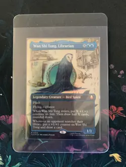 MTG - Wan Shi Tong, Librarian - FOIL Borderless Mythic #320 - Avatar: TLA NM - Image 3