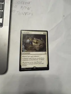 Magic the Gathering Solemnity Hour of Devastation Regular Enchantment - Image 1