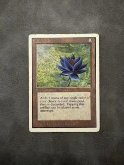 MTG Black Lotus Unlimited 1993 Played Magic The Gathering - Image 1