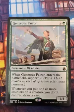 Generous Patron Battlebond Regular Pack Fresh M/NM - Image 1