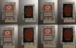 LOT of 4 Sol Ring MTG Revised 3rd Edition 3x Moderate 1x Heavily Played - Image 1