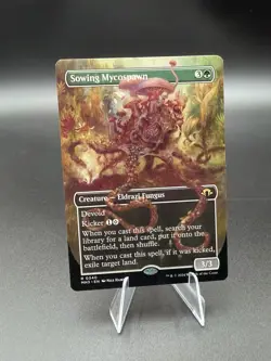1x Sowing Mycospawn; Regular; Borderless Art; Magic the Gathering MTG NM - Image 1