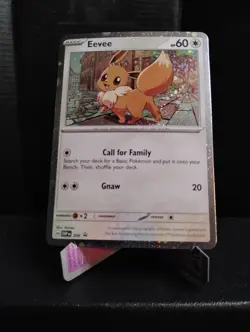 Pokemon Eevee SVP 200 Cosmo Holo Black Star Promo English NM - Image 1