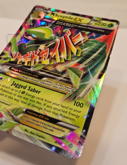 M Sceptile EX 8/98 Ultra Rare XY Ancient Origins Pokemon 711 - Image 2