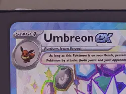 Umbreon ex 176 & Espeon ex 175 Promos Prismatic Evolutions Pokemon TCG - Image 2