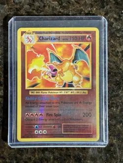 Pokemon TCG XY Evolutions Charizard 11/108 2016 Reverse Holo Rare - Image 1