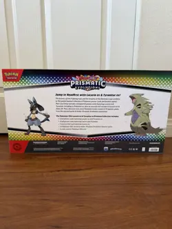 2X Pokemon Lucario Ex & Tyranitar Ex Premium Collection Prismatic Evolutions - Image 4