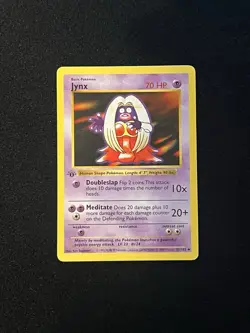 2x Jynx 31/102 1st Edition - Pokemon Base Set 1st Edition (Shadowless) - Image 1