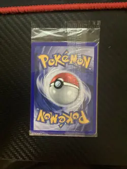 Sealed 2001 Entei Reverse Holo Pokemon Neo Discovery Black Star Movie Promo - Image 2