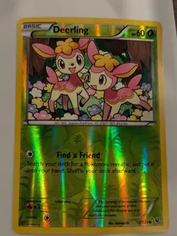 Deerling 8/124 - XY Fates Collide Pokemon Reverse Holo Foil Nice! - Image 1