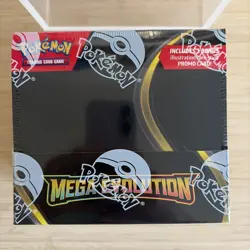 Pokemon TCG Mega Evolution Enhanced Booster Display Box 36 Packs & Acrylic Case - Image 2