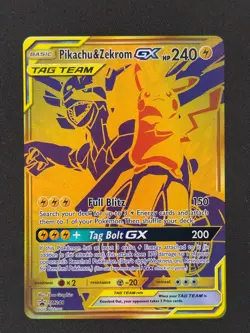 Pikachu Zekrom GX SM248 Pokemon Sun Moon Promo 2021 NM 🔥🔥🔥 - Image 1