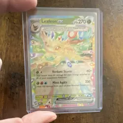 Pokemon Leafeon EX 270 HP SV: Prismatic Evolutions 006/131 Double Rare Holo - Image 1