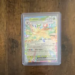 Pokemon Leafeon EX 270 HP SV: Prismatic Evolutions 006/131 Double Rare Holo - Image 2