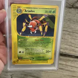 PSA 7 Ariados Holo #H3 2003 Pokemon Aquapolis 87753514 - Image 3