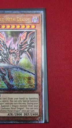 Red Eyes Darkness Metal Dragon Quarter Century Rare Ra04-En003 - Image 5