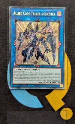 ALIN-EN051 Allied Code Talker @Ignister Secret Rare 1st YuGiOh - Image 1