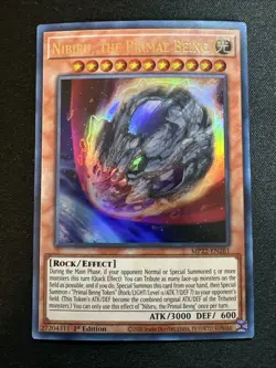 *** NIBIRU, THE PRIMAL BEING *** 1ST EDITION ULTRA RARE MP22-EN261 YUGIOH! - Image 1