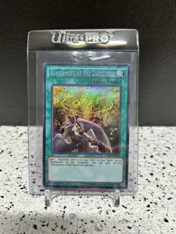 *** BANISHMENT OF THE DARKLORDS *** SECRET RARE 1ST EDITION DESO-EN034 YUGIOH! - Image 1