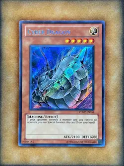 Yugioh Cyber Dragon RYMP-EN059 Secret Rare LP - Image 1