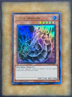 Yugioh Cyber Dragon BLC1-EN021 Ultra Rare Alt Art 1st Ed GOLD NM - Image 1