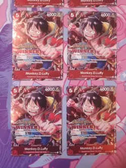 Monkey.D.Luffy (Winner Pack Vol. 5) ST01-012 One Piece Promotion Cards Foil - Image 1
