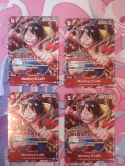 Monkey.D.Luffy (Winner Pack Vol. 5) ST01-012 One Piece Promotion Cards Foil - Image 4
