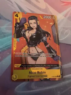 One Piece CCG - Nico Robin - Egghead Character - #ST29-009 Foil English Alt Art - Image 1