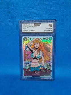 Nami ST01-007 Treasure Rare - AOG 10 - Gem Mint - Englisch One Piece TCG - Image 2
