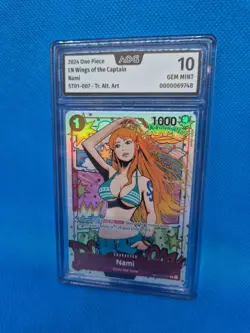 Nami ST01-007 Treasure Rare - AOG 10 - Gem Mint - Englisch One Piece TCG - Image 3