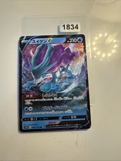 Suicune V RR 024/172 S12a Vstar Universe - Pokemon Card Japanese - Image 1