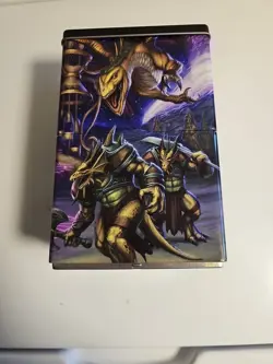 World of Warcraft TCG, Blizzard, Upper Deck Tin Deckbox, 2007, NO CARDS!!! - Image 1
