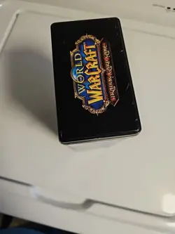 World of Warcraft TCG, Blizzard, Upper Deck Tin Deckbox, 2007, NO CARDS!!! - Image 5