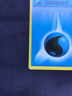 Pokemon Cards: Base Set 1st Edition Common: Water Energy 102/102 - Image 5