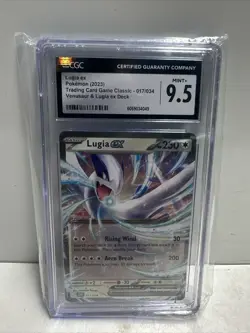 CGC 9 Pokemon TCG Lugia ex Trading Card Game Classic 017/034 CGC 9.5 Mint - Image 1