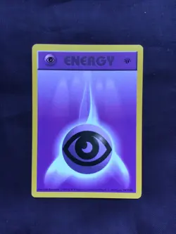 Pokemon Cards: Base Set 1st Edition Common: Psychic Energy 101/102 - Image 1