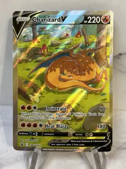 Pokemon TCG SWSH: Sword & Shield Promo Cards #SWSH260 Charizard V NM - Image 1