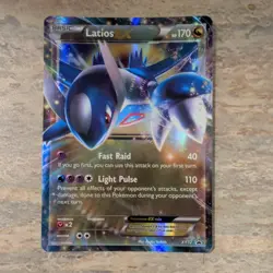 Pokemon TCG XY Promo Latios EX XY72 Holo Promo Basic EX Card English 2015 - Image 1