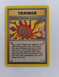 Pokemon Gym Heroes Trainer - Tickling Machine- read description for cards in set - Image 1