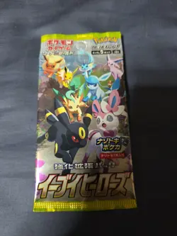Pokemon Cards Japanese S6a Eevee Heroes Booster Pack Sealed - Image 1