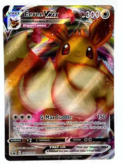 Eevee VMAX SWSH087 Black Star Promo Holo Shining Fates Pokemon Card Sealed New - Image 2