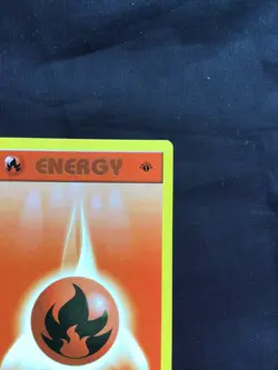 Pokemon Cards: Base Set 1st Edition Common: Fire Energy 98/102 - Image 3