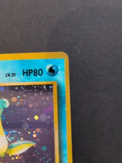 Lapras Pokemon Card Japanese No 131 Holo Pocket Monster Fossil Rare - Image 4