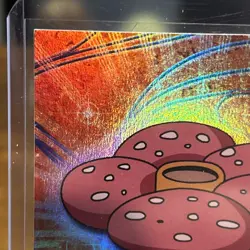 Topps Pokemon Card Series 1 Rainbow Foil Blue Logo 1st Edition #45 Vileplume NM - Image 2