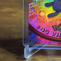 Topps Pokemon Card Series 1 Rainbow Foil Blue Logo 1st Edition #45 Vileplume NM - Image 5