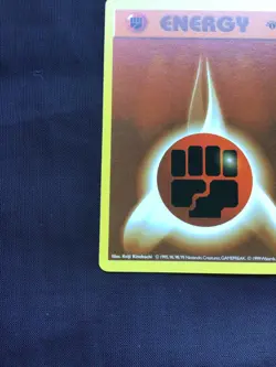 Pokemon Cards: Base Set 1st Edition Common: Fighting Energy 97/102 - Image 5