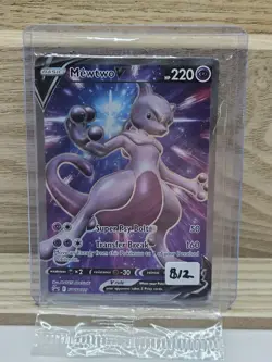 SEALED Mewtwo V SWSH229 Black Star Promo Full Art Holo Pokemon Card TCG (40) - Image 1