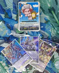 Cardfight!! Vanguard/Force of Will TCG Mixed Lot: Playmat, Deck Box, 235 Cards - Image 4