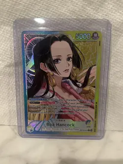 Boa Hancock Alt Art OP14-041 L The Azure Sea's Seven ONE PIECE Card English - Image 1
