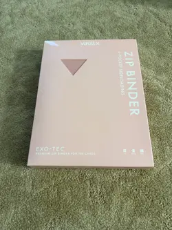 Vault X Just Pink 4-Pocket Exo-Tec Zip Binder - 160 Cards - BRAND NEW IN BOX - Image 1